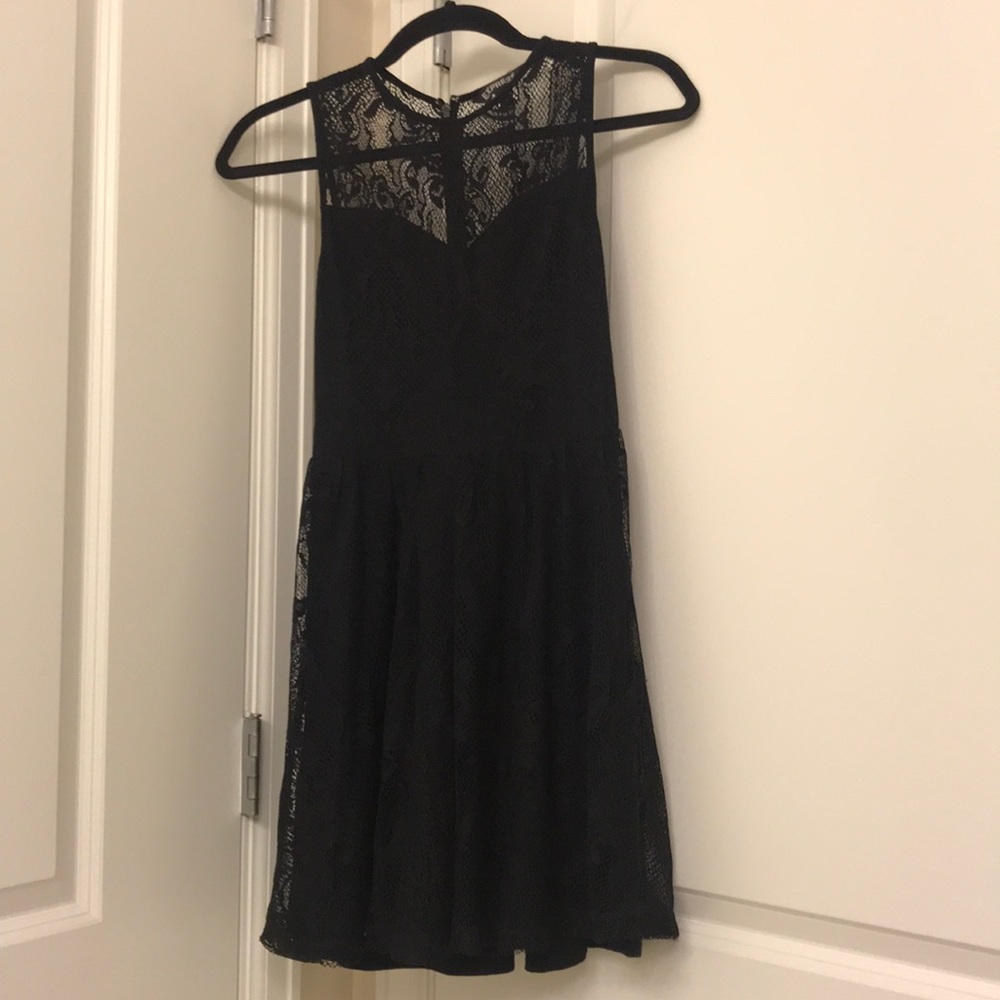 Black Lace Express Dress